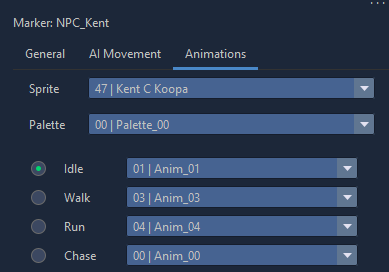 Kent C Koopa animation data